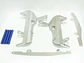 Protetores de Radiador Alumínio Azul AXP Yamaha WR450F / YZ450FX 2012-2013 - Miniatura 5