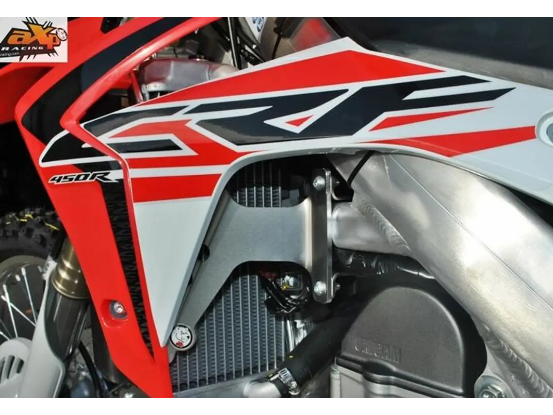 Protetores de Radiador Alumínio Vermelha AXP Honda CRF450R 2015-2016 1