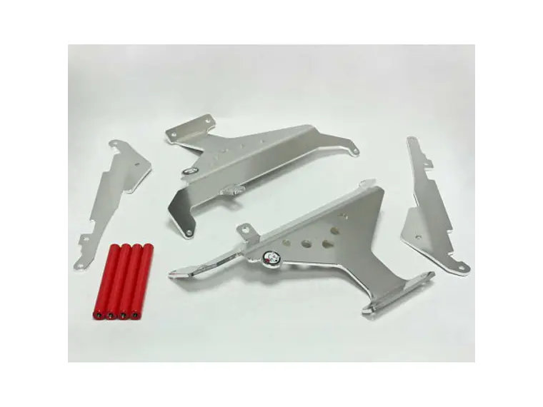 Protetores de Radiador Alumínio Vermelha AXP Honda CRF450R 2015-2016 2