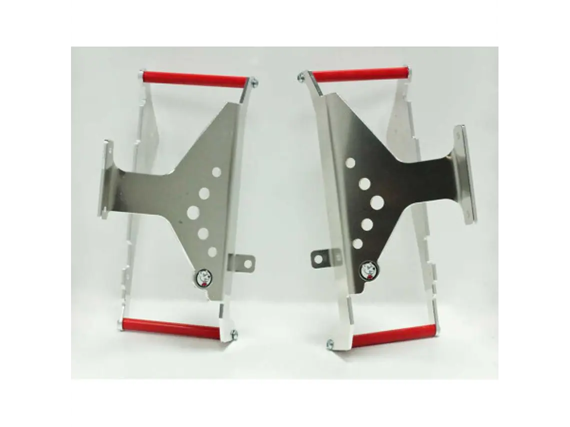 Protetores de Radiador Alumínio Vermelha AXP Honda CRF450R 2015-2016 3