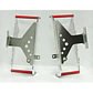 Protetores de Radiador Alumínio Vermelha AXP Honda CRF450R 2015-2016 - vignette 3