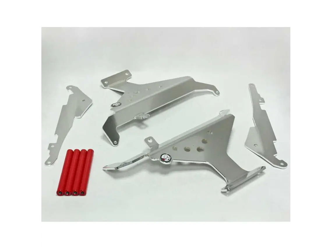 Protetores de Radiador Alumínio Vermelha AXP Honda CRF450R 2015-2016 4