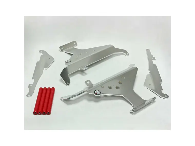 Protetores de Radiador Alumínio Vermelha AXP Honda CRF450R 2015-2016 4