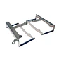 Protetores de Radiador Alumínio Azul AXP Yamaha YZ125 / YZ125E / YZ125X 2002-2021 - vignette 1