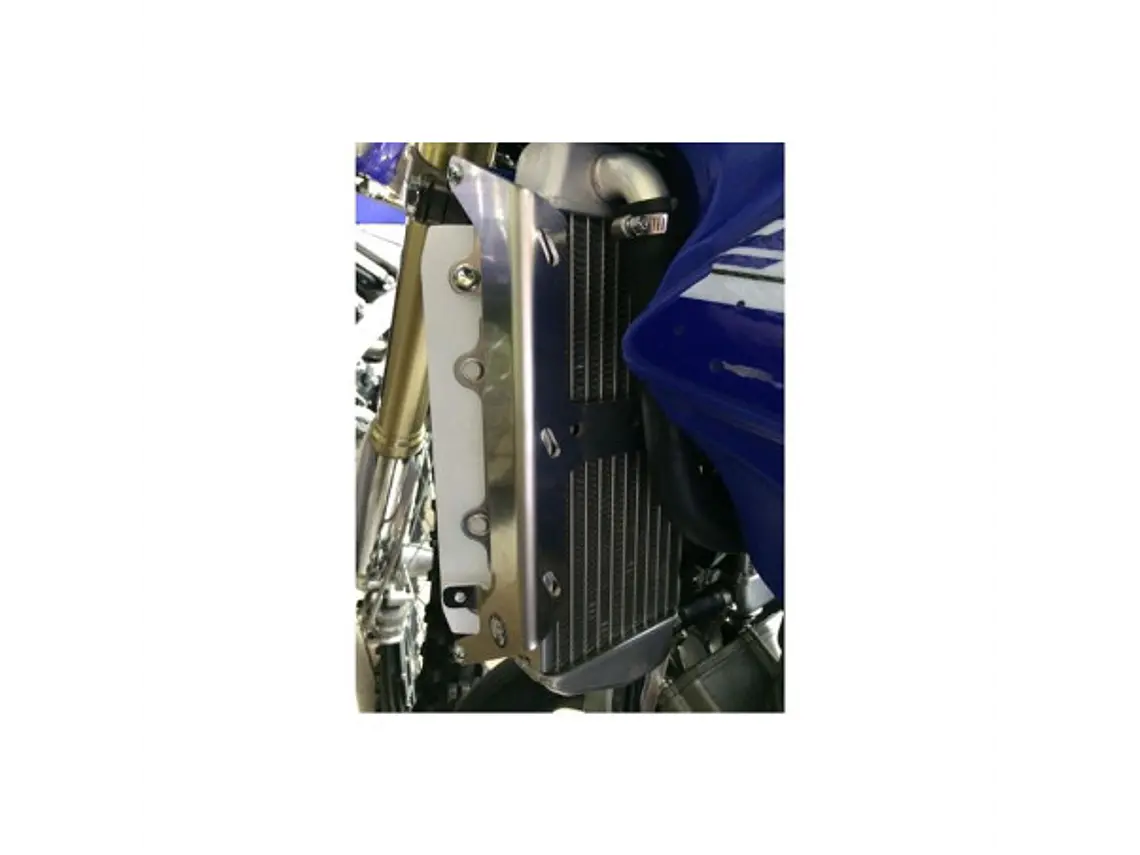 Protetores de Radiador Alumínio Azul AXP Yamaha YZ125 / YZ125E / YZ125X 2002-2021 3