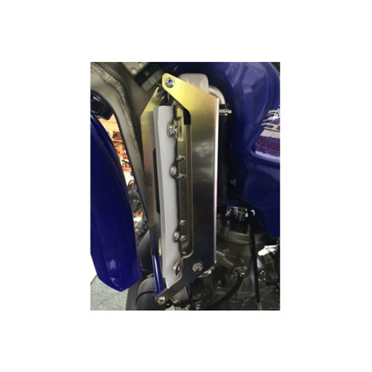 Protetores de Radiador Alumínio Azul AXP Yamaha YZ125 / YZ125E / YZ125X 2002-2021 4