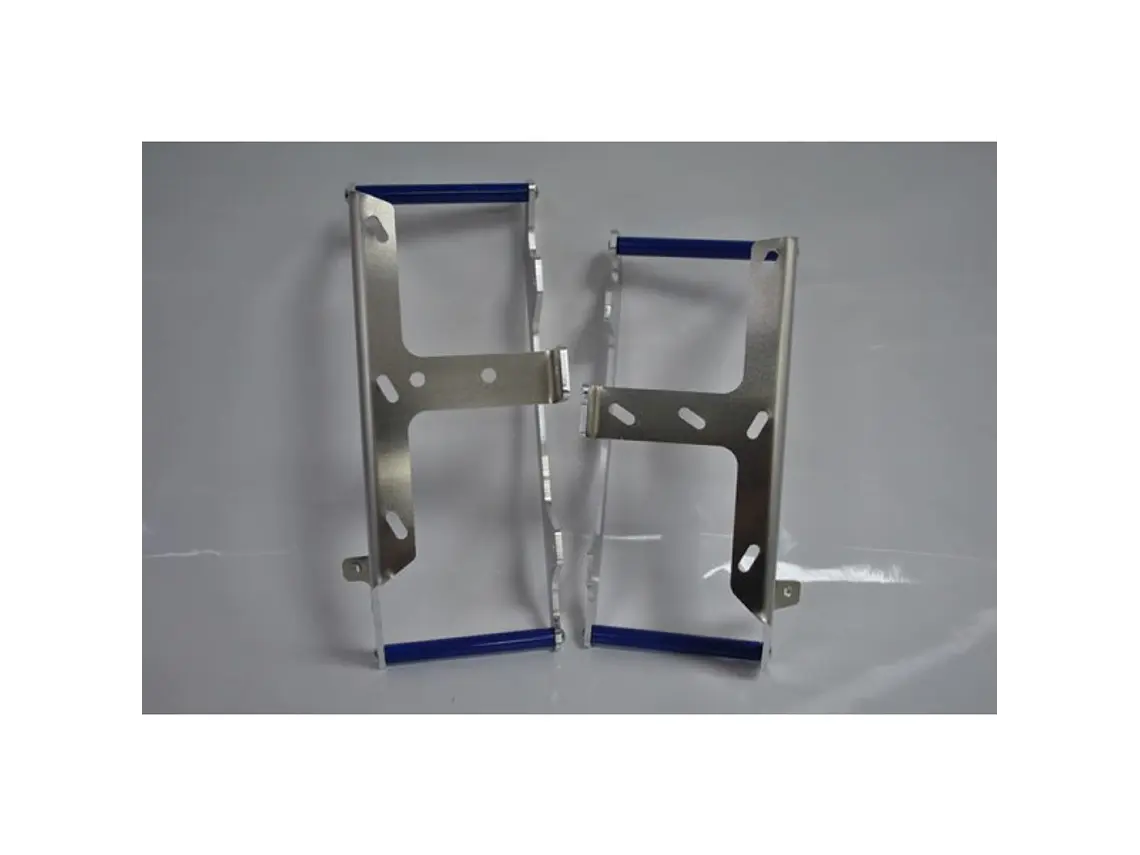 Protetores de Radiador Alumínio Azul AXP Yamaha YZ125 / YZ125E / YZ125X 2002-2021 5