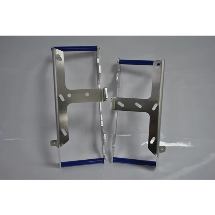 Protetores de Radiador Alumínio Azul AXP Yamaha YZ125 / YZ125E / YZ125X 2002-2021 5