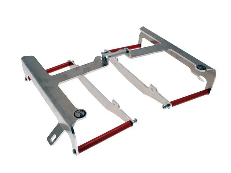 Protetores de Radiador Alumínio Vermelha AXP Honda AX3031 1