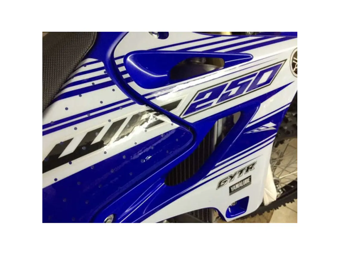 Protetores de Radiador Alumínio Azul AXP Yamaha WR250 / YZ250 / YZ250X 2005-2022 4