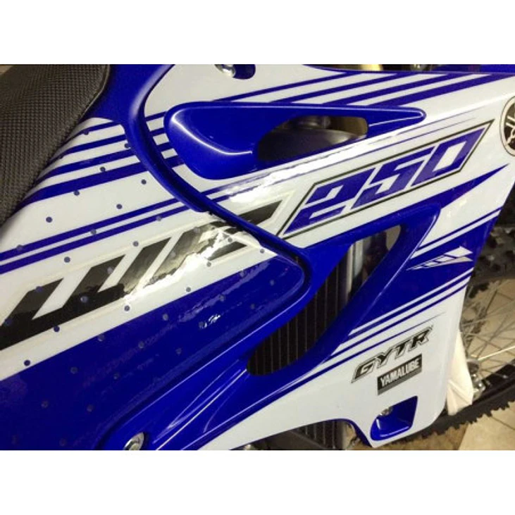 Protetores de Radiador Alumínio Azul AXP Yamaha WR250 / YZ250 / YZ250X 2005-2022 4