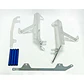Protetores de Radiador Alumínio Azul AXP Yamaha WR250 / YZ250 / YZ250X 2005-2022 - Miniatura 5