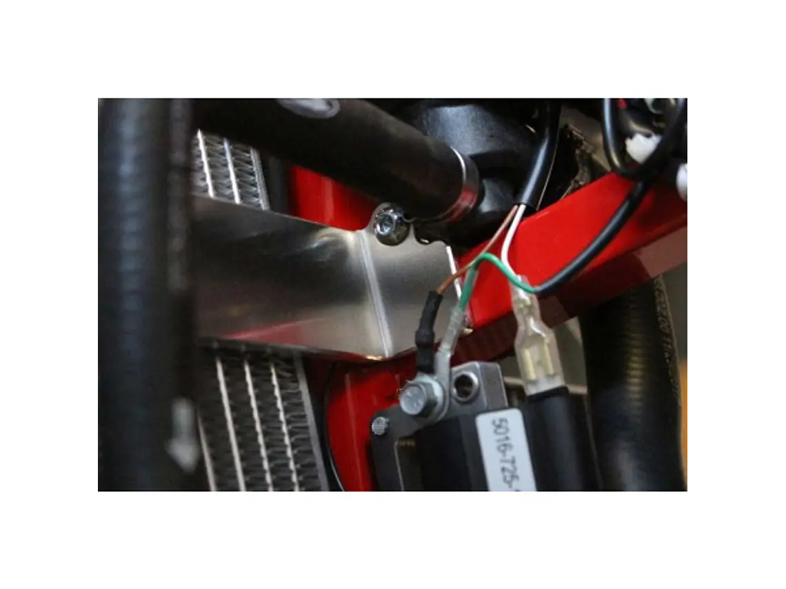 Proteção de Radiador Axp, Alumínio, Vermelha Beta 125RR / 200RR 2018-2019 4