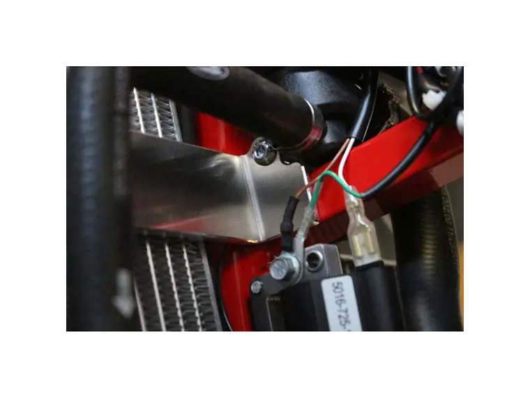 Proteção de Radiador Axp, Alumínio, Vermelha Beta 125RR / 200RR 2018-2019 4