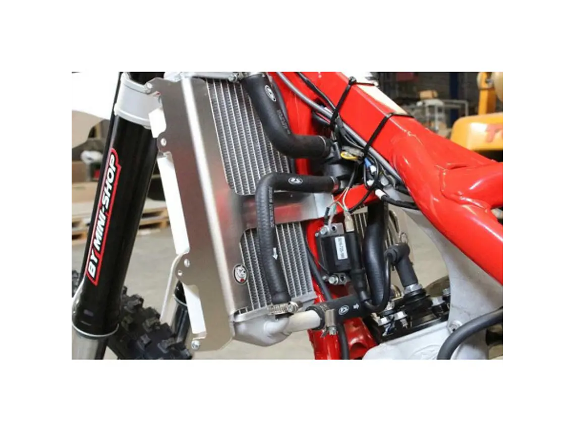 Proteção de Radiador Axp, Alumínio, Vermelha Beta 125RR / 200RR 2018-2019 5