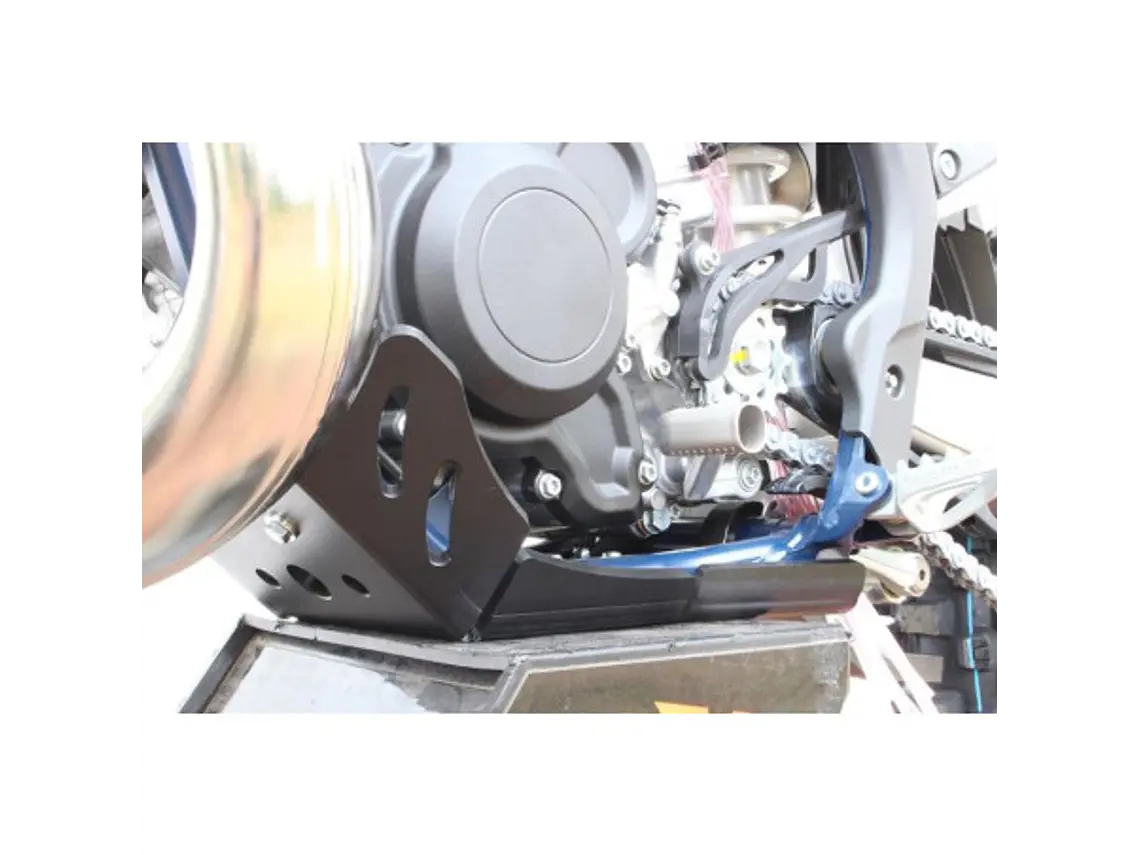 Proteção de Cárter AXP Enduro Xtrem, Polietileno Pead, Preto, KTM Gas-gas EX300 2021-2023 | Husqvarna TC250 / TX300I 2019-2022 | KTM 250SX / 250XC TPI / 300SX / 300XC TPI 2019-2022 5