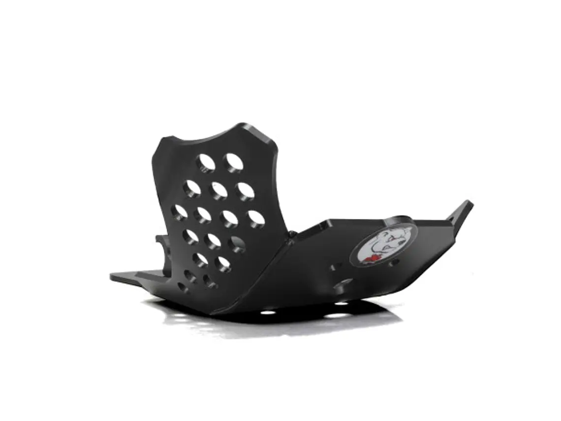 Proteção de Cárter AXP Gp, Polietileno Pead, Preto, KTM Gas-gas EX300 2021-2023 | Husqvarna TC250 / TX300I 2019-2022 | KTM 250SX / 250XC TPI / 300SX / 300XC TPI 2019-2022 2