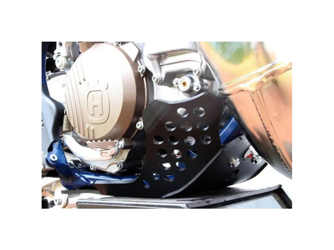 Proteção de Cárter AXP Gp, Polietileno Pead, Preto, KTM Gas-gas EX300 2021-2023 | Husqvarna TC250 / TX300I 2019-2022 | KTM 250SX / 250XC TPI / 300SX / 300XC TPI 2019-2022 3