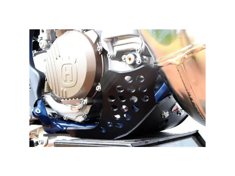 Proteção de Cárter AXP Gp, Polietileno Pead, Preto, KTM Gas-gas EX300 2021-2023 | Husqvarna TC250 / TX300I 2019-2022 | KTM 250SX / 250XC TPI / 300SX / 300XC TPI 2019-2022 3