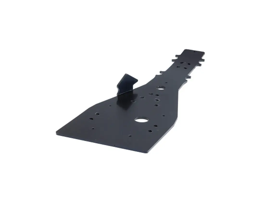 Proteção de Cárter Central Axp, Polietileno Pead, 8 Mm, Preto Yamaha RAPTOR 700R 2006-2019 2