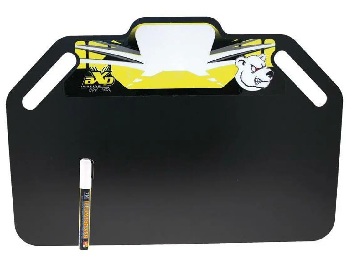 Placa de Tempos Axp, Amarela Suzuki RMZ250 / RMZ450 2007-2024 1