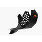 Proteção de Cárter AXP Enduro Xtrem, Polietileno Pead, Preto Honda CRF450L / CRF450X / CRF450XR 2019-2025 - vignette 1