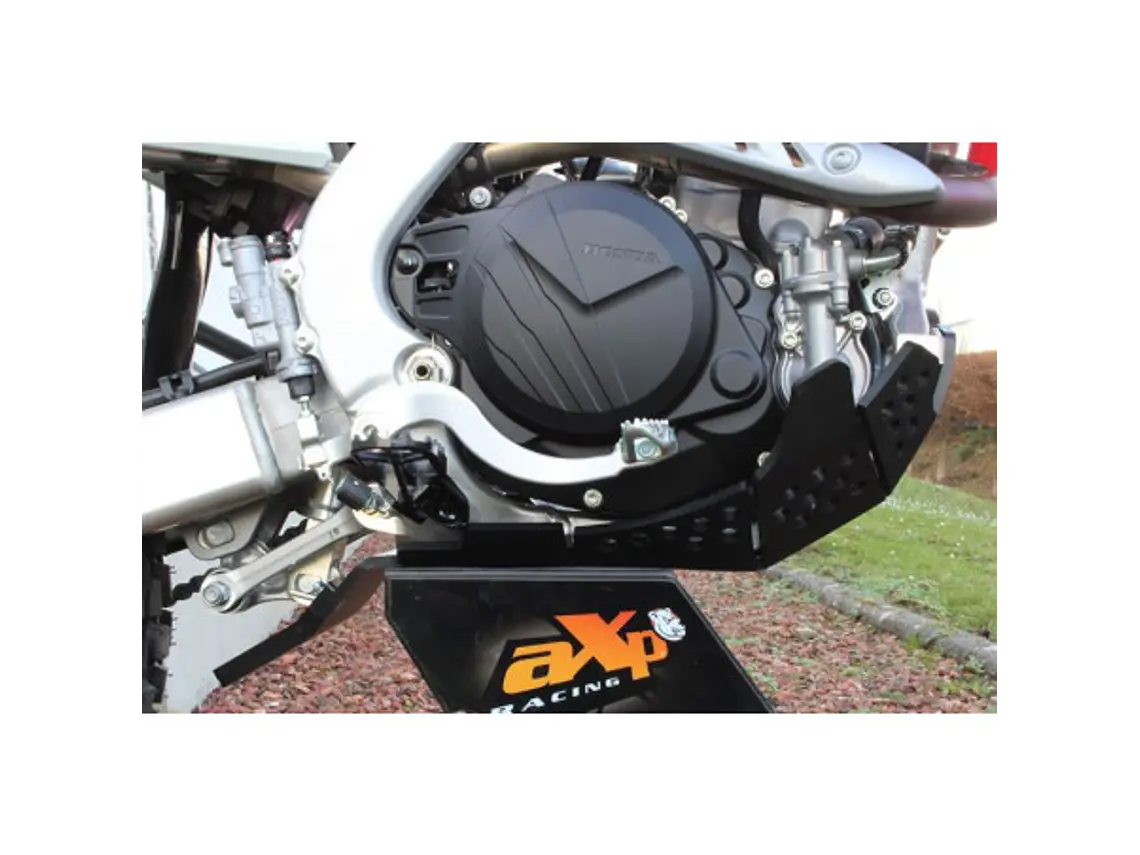 Proteção de Cárter AXP Enduro Xtrem, Polietileno Pead, Preto Honda CRF450L / CRF450X / CRF450XR 2019-2025 4