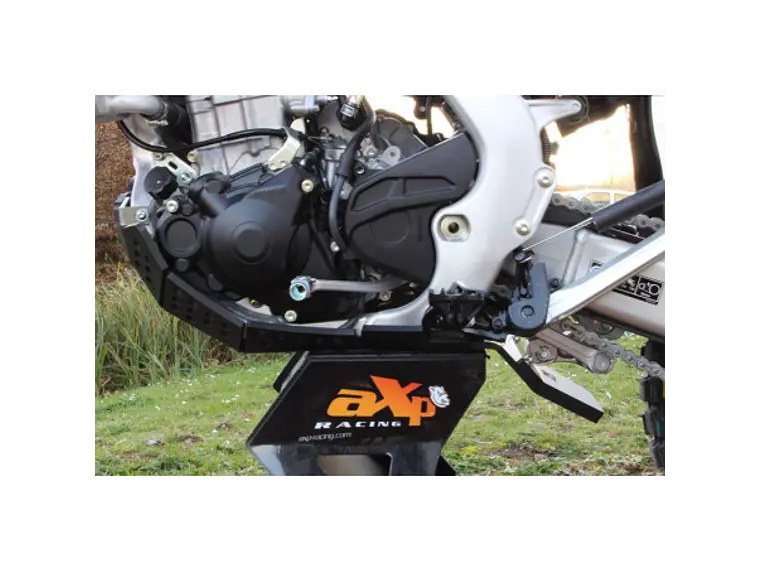 Proteção de Cárter AXP Enduro Xtrem, Polietileno Pead, Preto Honda CRF450L / CRF450X / CRF450XR 2019-2025 7