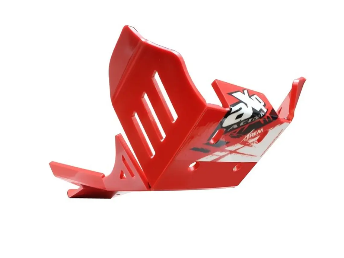Proteção de Cárter AXP Enduro Xtrem, Polietileno Pead, Vermelha Beta 350RR / 390RR / 430RR / 480RR / 500RR 2014-2019 1