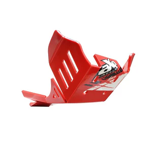 Proteção de Cárter AXP Enduro Xtrem, Polietileno Pead, Vermelha Beta 350RR / 390RR / 430RR / 480RR / 500RR 2014-2019