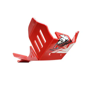 Proteção de Cárter AXP Enduro Xtrem, Polietileno Pead, Vermelha Beta 350RR / 390RR / 430RR / 480RR / 500RR 2014-2019