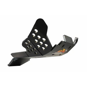 Proteção de Cárter AXP Enduro Xtrem, Polietileno Pead, Preto, TM EN 250/300 TM Racing EN250 ES 2T / EN300 ES 2T / MX 250 ES 2T / MX 300 ES 2T 2011-2018