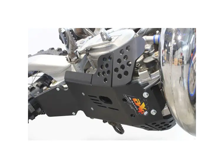 Proteção de Cárter AXP Enduro Xtrem, Polietileno Pead, Preto, TM EN 250/300 TM Racing EN250 ES 2T / EN300 ES 2T / MX 250 ES 2T / MX 300 ES 2T 2011-2018 3