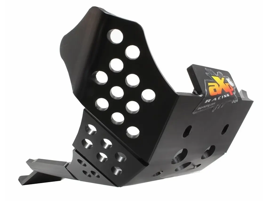 Proteção de Cárter AXP Enduro Xtrem, Polietileno Pead, Preto, TM 4T TM Racing EN250Fi 4T / EN300Fi 4T / MX250Fi 4T / MX300Fi 4T 2019-2021 1