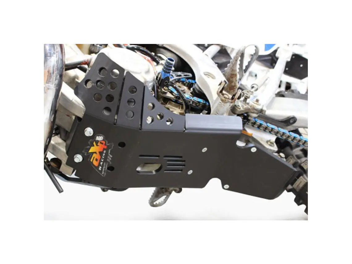 Proteção de Cárter AXP Enduro Xtrem, Polietileno Pead, Preto, TM EN 250/300 TM Racing EN250 ES 2T / EN300 ES 2T / MX 250 ES 2T / MX 300 ES 2T 2011-2018 6