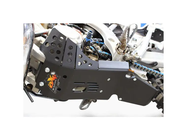 Proteção de Cárter AXP Enduro Xtrem, Polietileno Pead, Preto, TM EN 250/300 TM Racing EN250 ES 2T / EN300 ES 2T / MX 250 ES 2T / MX 300 ES 2T 2011-2018 6