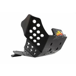 Proteção de Cárter AXP Enduro Xtrem, Polietileno Pead, Preto, TM 4T TM Racing EN250Fi 4T / EN300Fi 4T / MX250Fi 4T / MX300Fi 4T 2019-2021