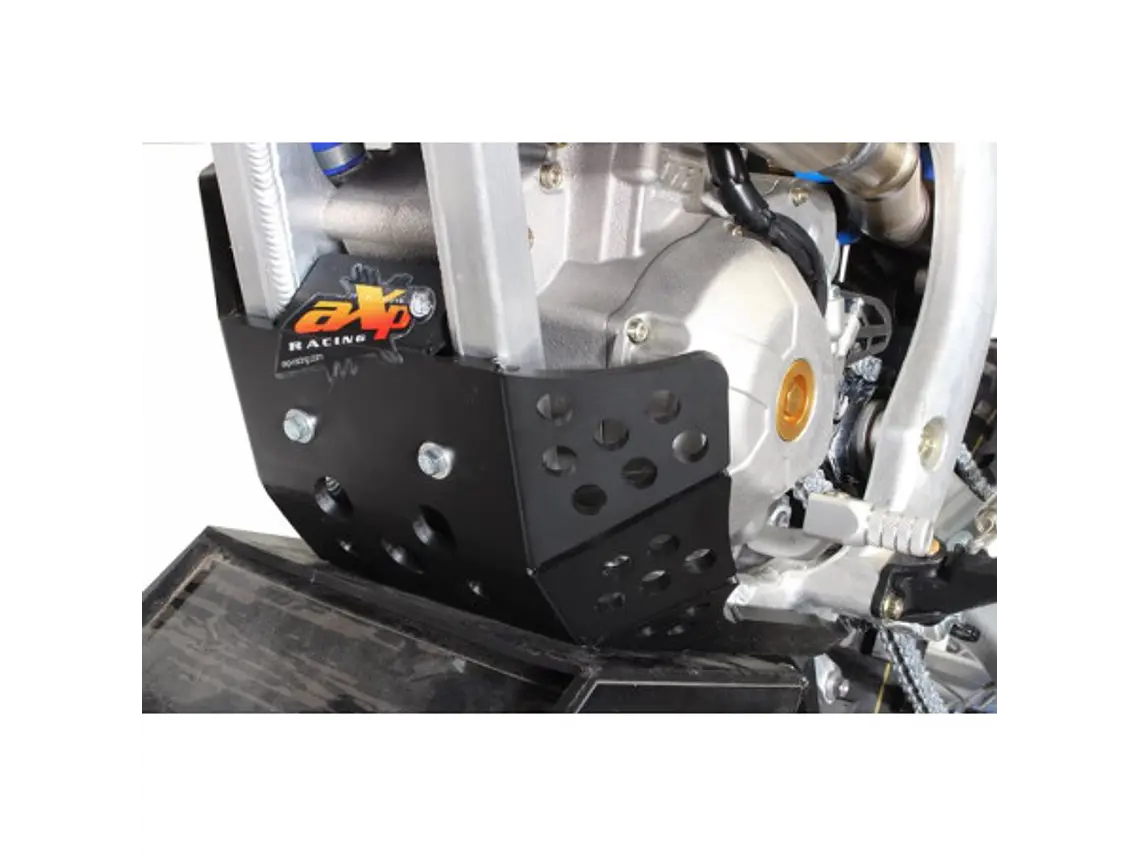 Proteção de Cárter AXP Enduro Xtrem, Polietileno Pead, Preto, TM 4T TM Racing EN250Fi 4T / EN300Fi 4T / MX250Fi 4T / MX300Fi 4T 2019-2021 6