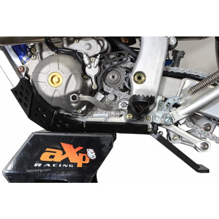 Proteção de Cárter AXP Enduro Xtrem, Polietileno Pead, Preto, TM 4T TM Racing EN250Fi 4T / EN300Fi 4T / MX250Fi 4T / MX300Fi 4T 2019-2021 7