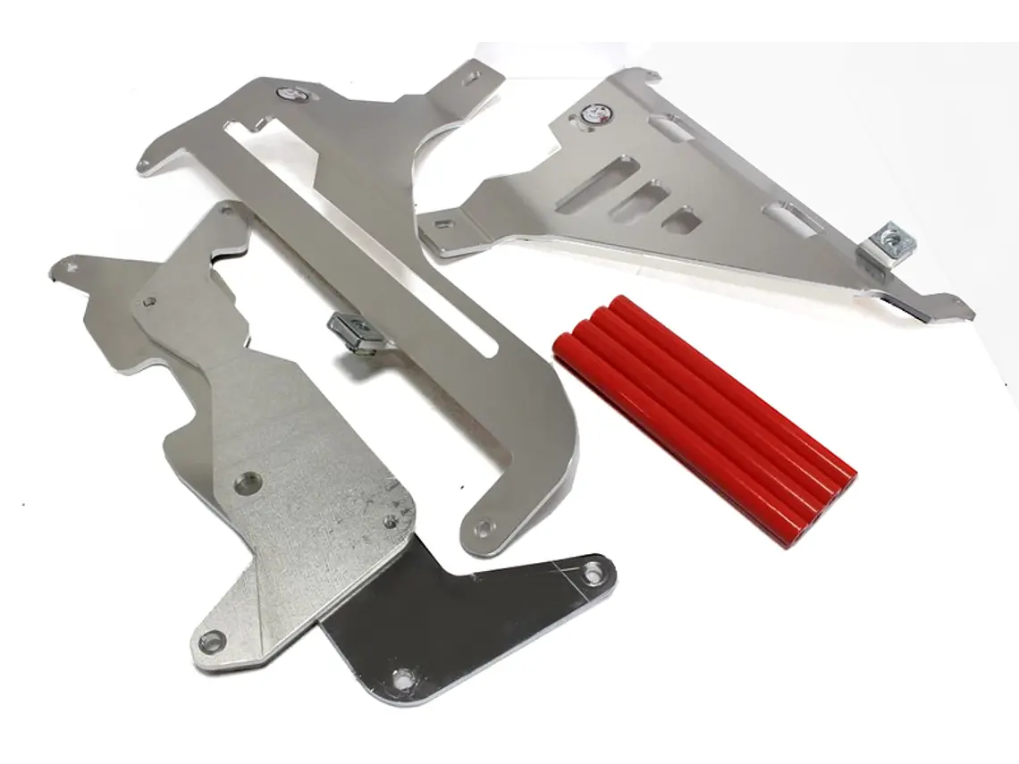 Protetores de Radiador Alumínio Vermelha AXP Honda CRF450L / CRF450XR 2019-2024 1