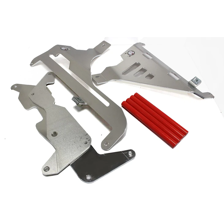 Protetores de Radiador Alumínio Vermelha AXP Honda CRF450L / CRF450XR 2019-2024 1