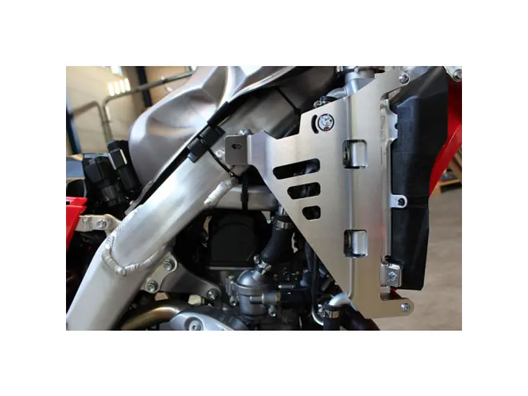 Protetores de Radiador Alumínio Vermelha AXP Honda CRF450L / CRF450XR 2019-2024 3