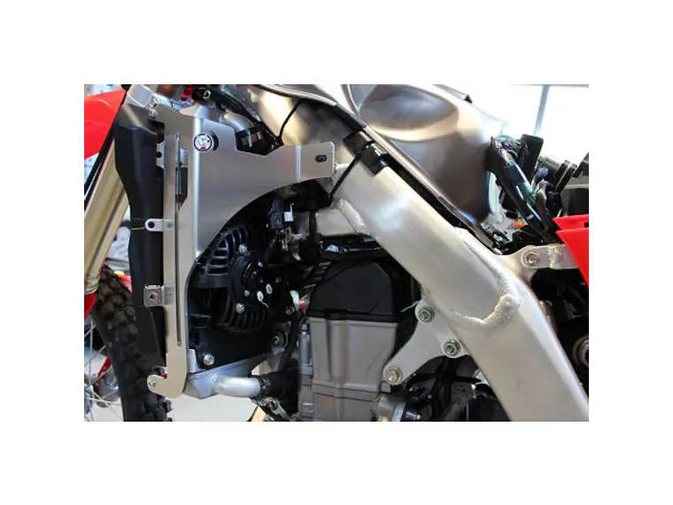 Protetores de Radiador Alumínio Vermelha AXP Honda CRF450L / CRF450XR 2019-2024 4
