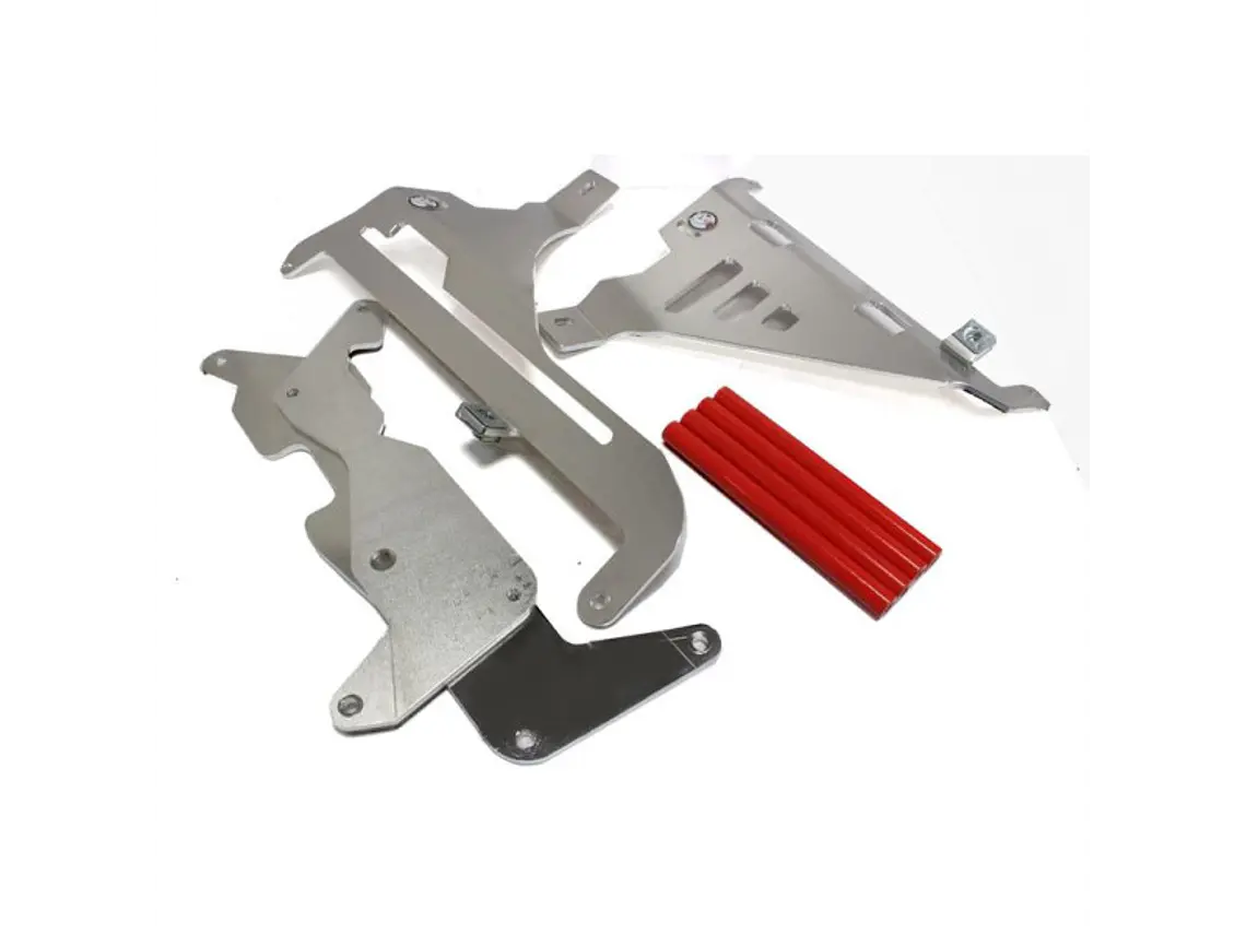 Protetores de Radiador Alumínio Vermelha AXP Honda CRF450L / CRF450XR 2019-2024 6