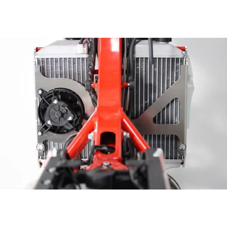 Protetores de Radiador Alumínio Vermelha AXP Beta 125RR / 200RR / 250RR / 300RR / 300RR RACE 2020-2023 3