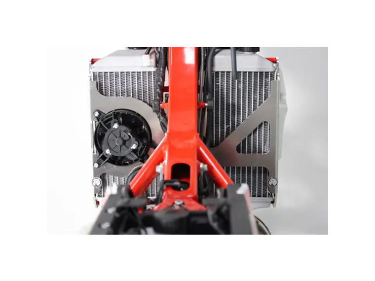 Protetores de Radiador Alumínio Vermelha AXP Beta 125RR / 200RR / 250RR / 300RR / 300RR RACE 2020-2023 3