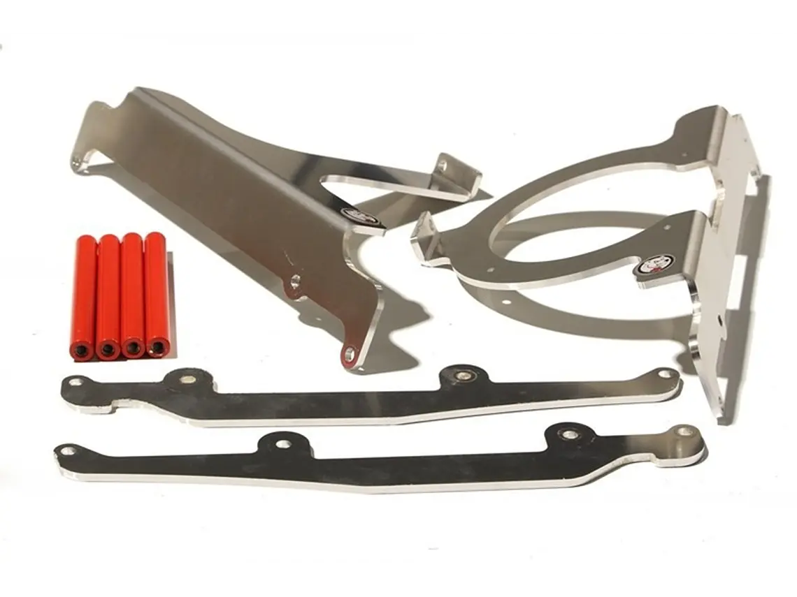 Protetores de Radiador Alumínio Vermelha AXP Beta 350RR / 350RR S / 390RR / 390RR S / 430RR / 430RR S / 480RR / 480RR S / 500RR / 500RR S 2020-2023 1