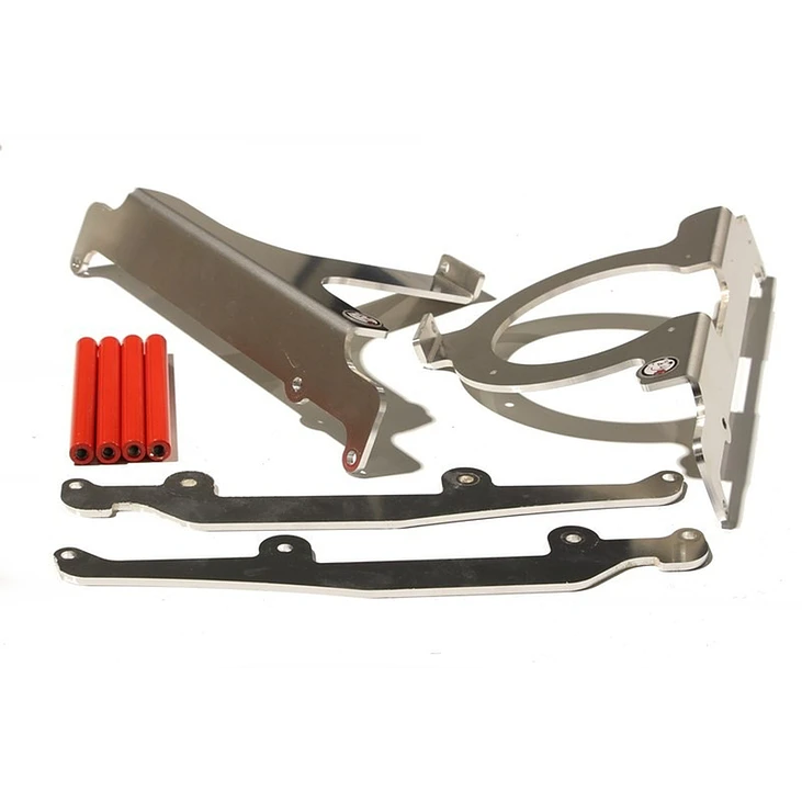 Protetores de Radiador Alumínio Vermelha AXP Beta 350RR / 350RR S / 390RR / 390RR S / 430RR / 430RR S / 480RR / 480RR S / 500RR / 500RR S 2020-2023 1