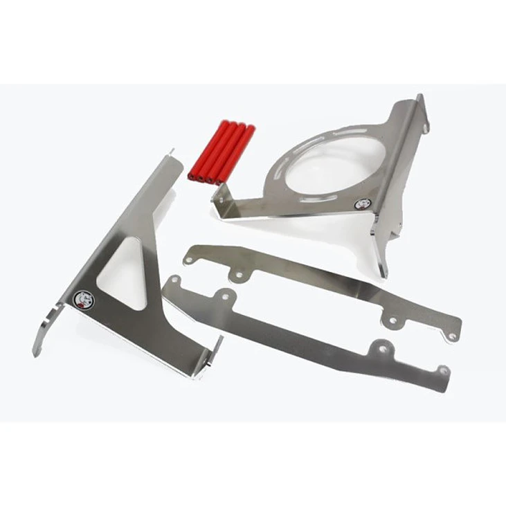 Protetores de Radiador Alumínio Vermelha AXP Beta 125RR / 200RR / 250RR / 300RR / 300RR RACE 2020-2023 7