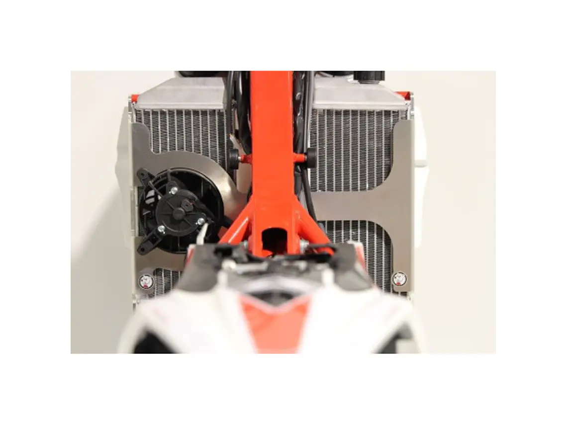 Protetores de Radiador Alumínio Vermelha AXP Beta 350RR / 350RR S / 390RR / 390RR S / 430RR / 430RR S / 480RR / 480RR S / 500RR / 500RR S 2020-2023 3